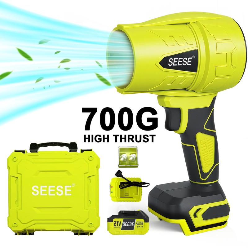 Portable SEESE Turbo Jet Blower – Cordless Air Duster for Home, Garden & Car Care