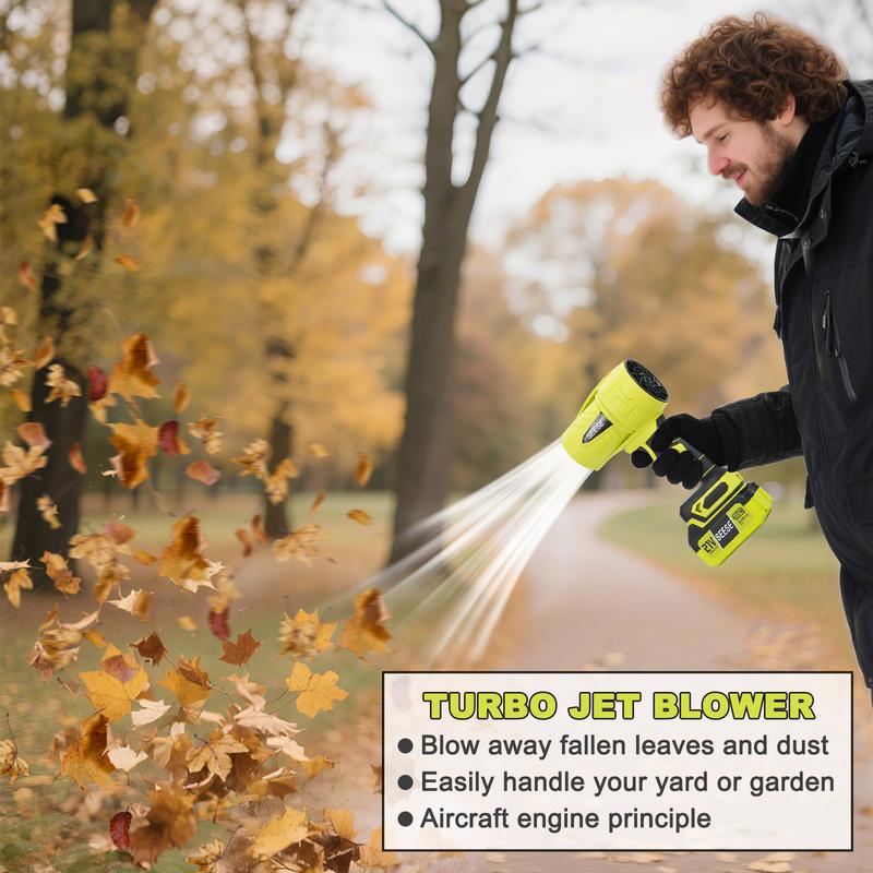 Portable SEESE Turbo Jet Blower – Cordless Air Duster for Home, Garden & Car Care