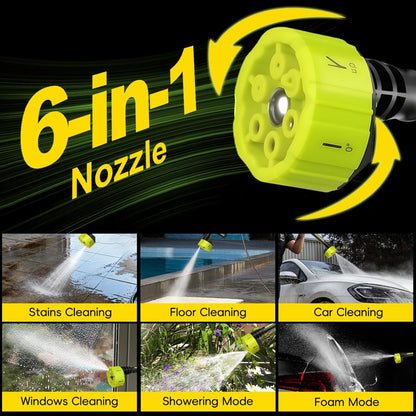 SEESE Handheld Cordless Pressure Washer – Portable Cleaning Tool for Car, Home & Garden Tasks